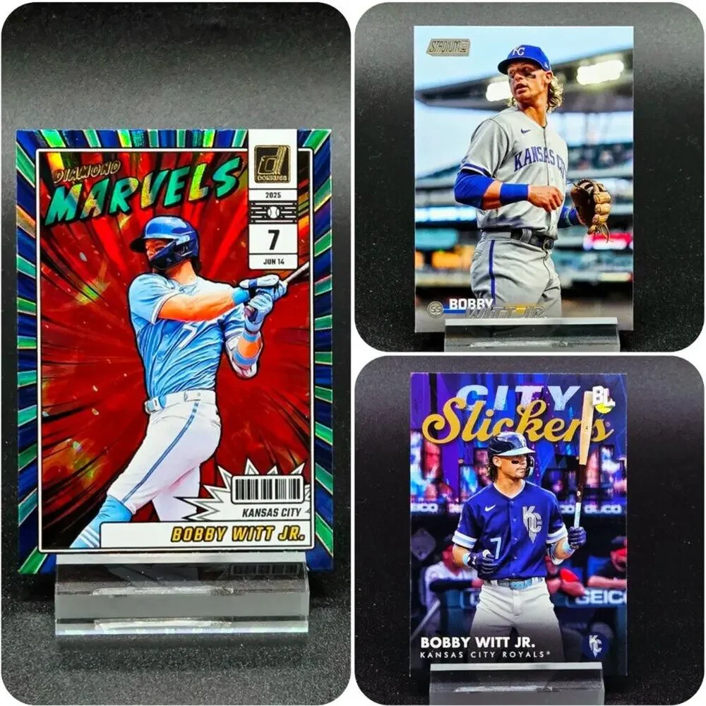 Bobby Witt Jr. Diamond Marvels Laser City Slickers Kansas City Royals Star